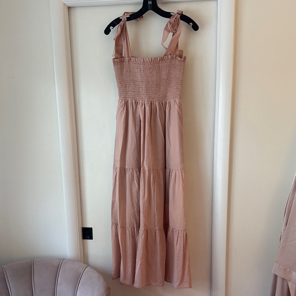 Petal & Pup Blush Midi Dress